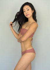 Dusty Rose + Naked Paradise BELLA BANDEAU